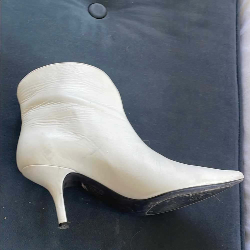 Anine Bing White Women's Ankle Boots - Picture 3 of 15